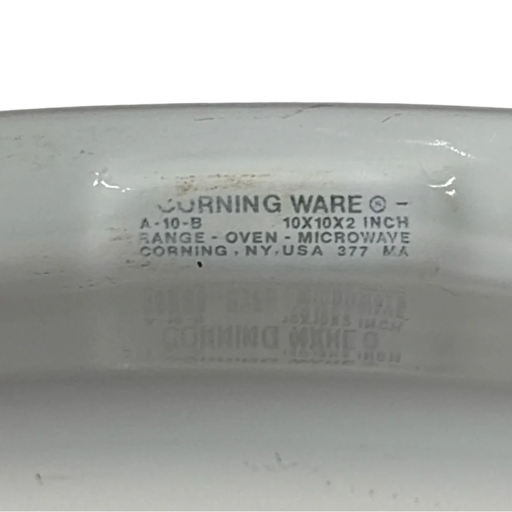 VTG Corning Ware Spice of Life A-10-B & A-1-B Casserole Dish Lot Of 2 No Lids